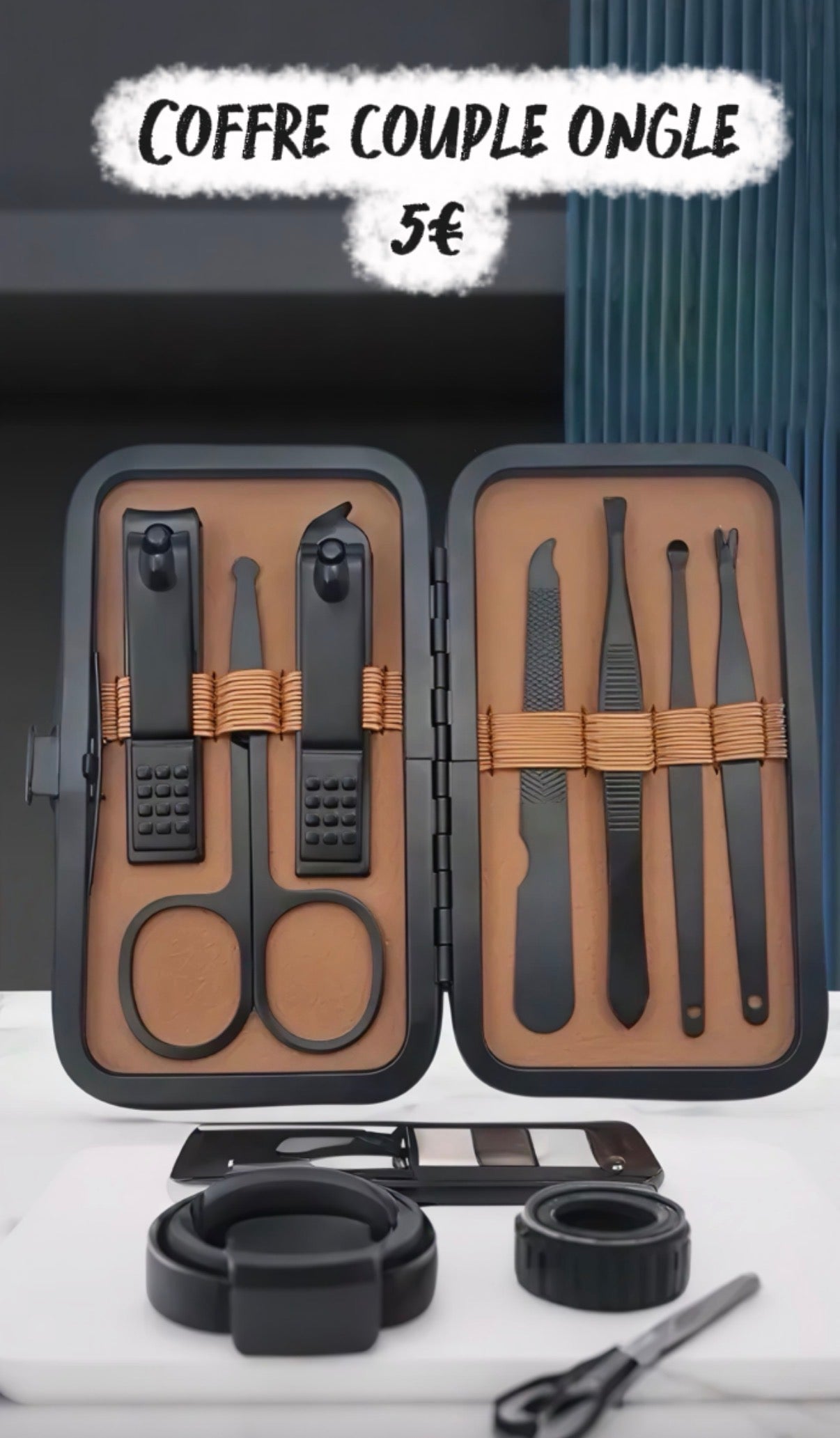 đ
 Coffret Couple Ongles