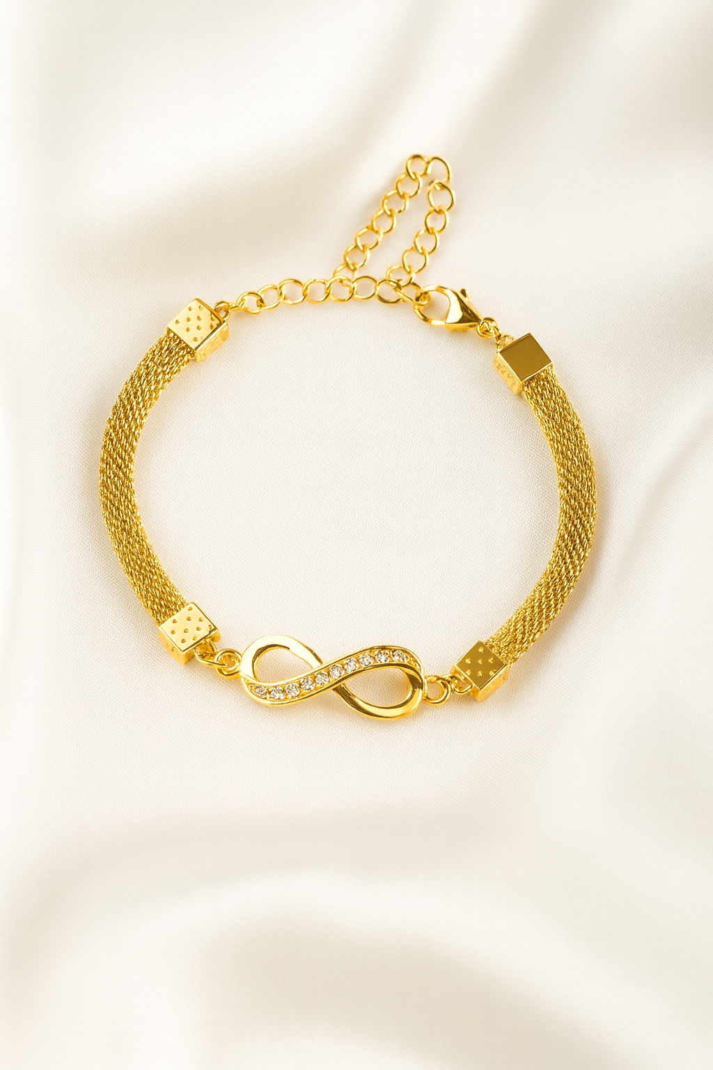 Bracelet Infini Doré