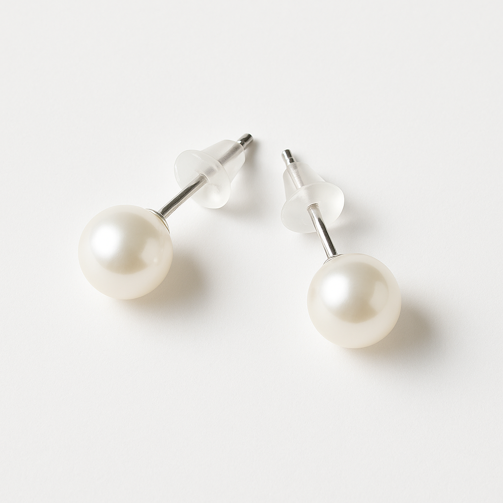 Boucle d’oreille perle