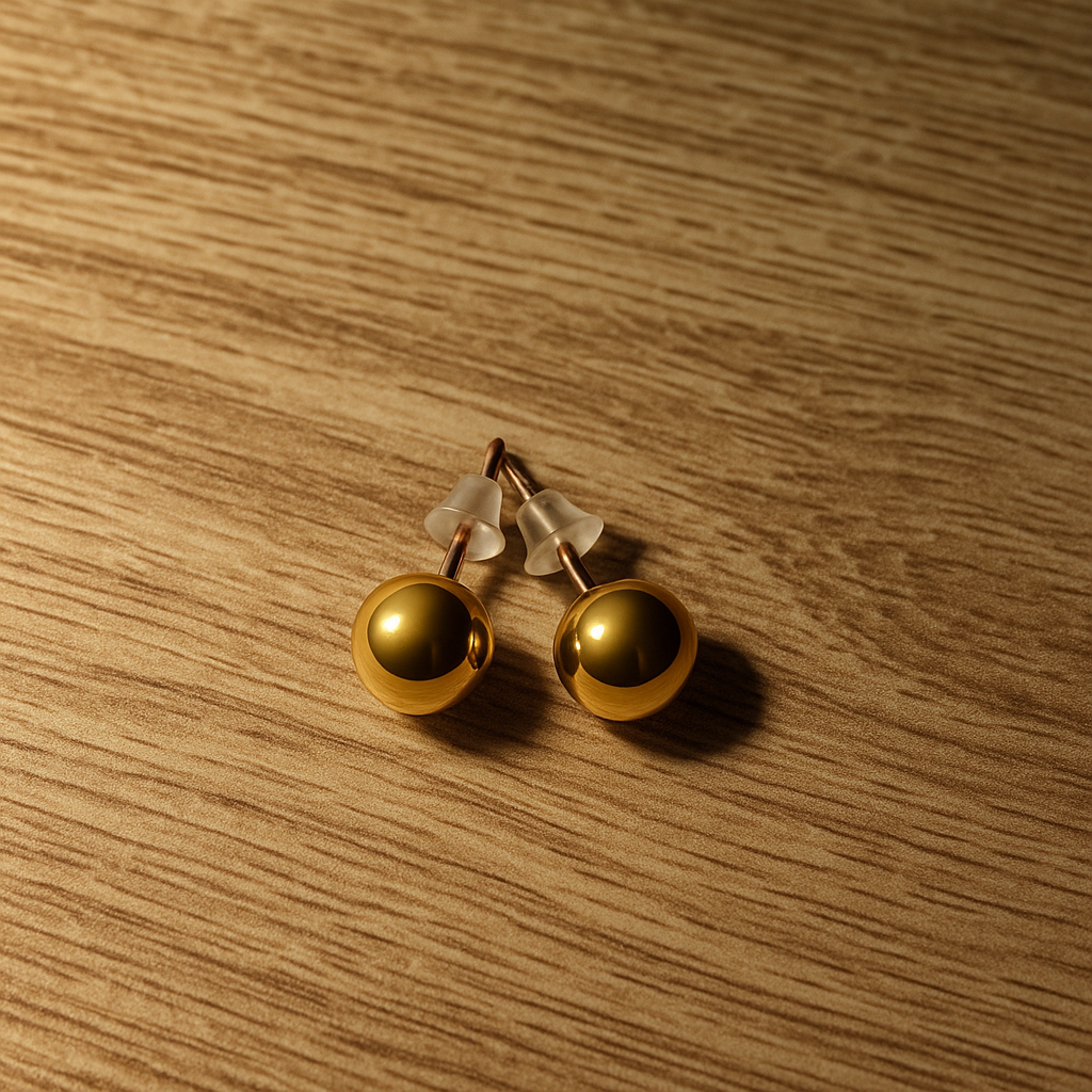 Boucle d’oreille perle