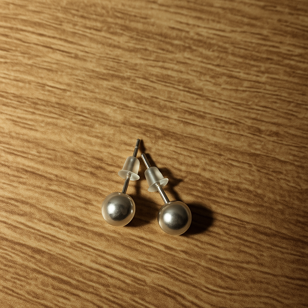 Boucle d’oreille perle