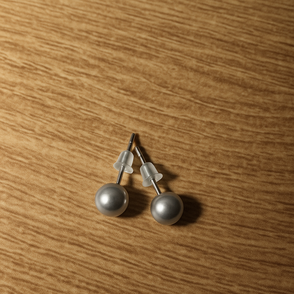 Boucle d’oreille perle