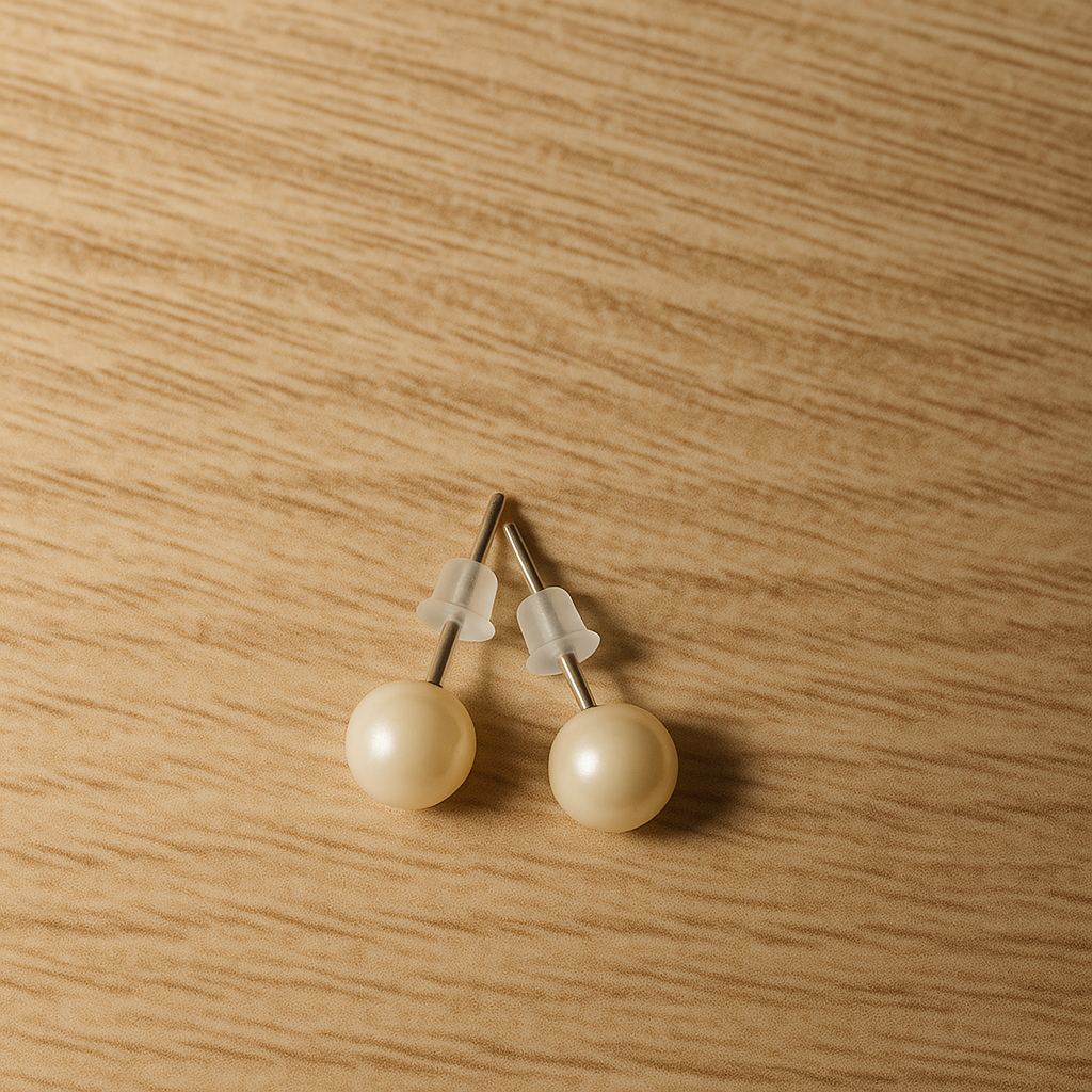 Boucle d’oreille perle